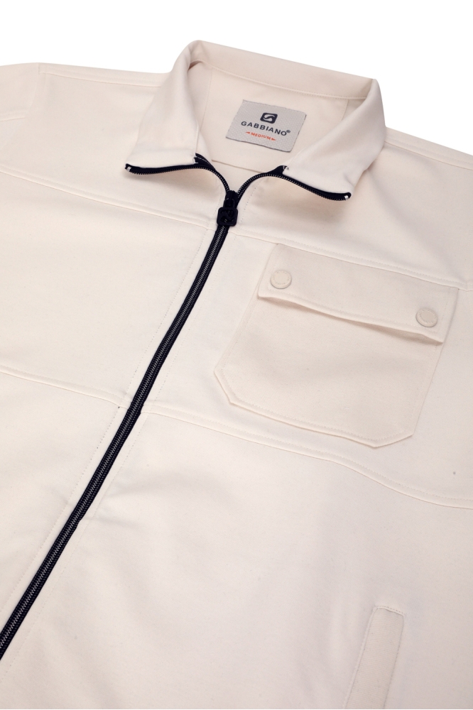 PRAKTISCH INTERLOCK VEST 425941 1002 sand